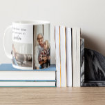 Caneca De Café Mães de Excelente de Fotografia Personalizada 3 é<br><div class="desc">Celebrar a jornada da grande maternidade com nossa caneca de Foto Personalizada 3: 'Mães Excelentes são Promovidas para a Avó'. Esta charmosa caneca captura a essência do amor e da ligação entre vovó e netos,  apresentando três faixas personalizáveis de fotos para momentos prezados,  amor,  riso e inúmeras memórias</div>
