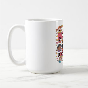 Caneca De Café Mães nos Ensinam a Amar Incondicionalmente