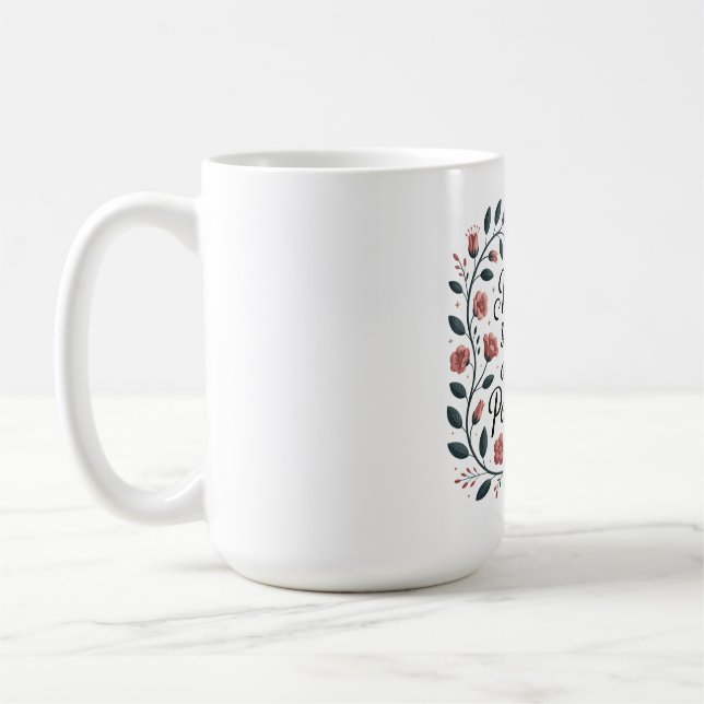 Caneca De Café Mães Semearam Sementes De Possibilidades Infinitas (Esquerda)