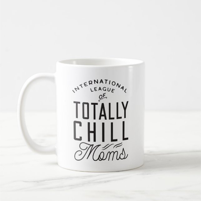 Caneca De Café Mães totalmente refrigeradas | Dizendo Engraçado (Esquerda)
