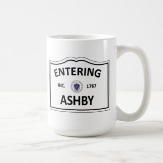 Caneca De Café MÃES Townie da massa da cidade natal de ASHBY