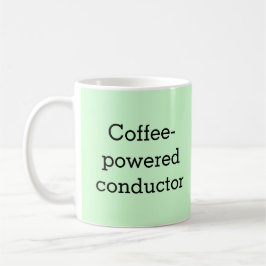 Caneca De Café Maestro Energizado pelo Café Personalizado
