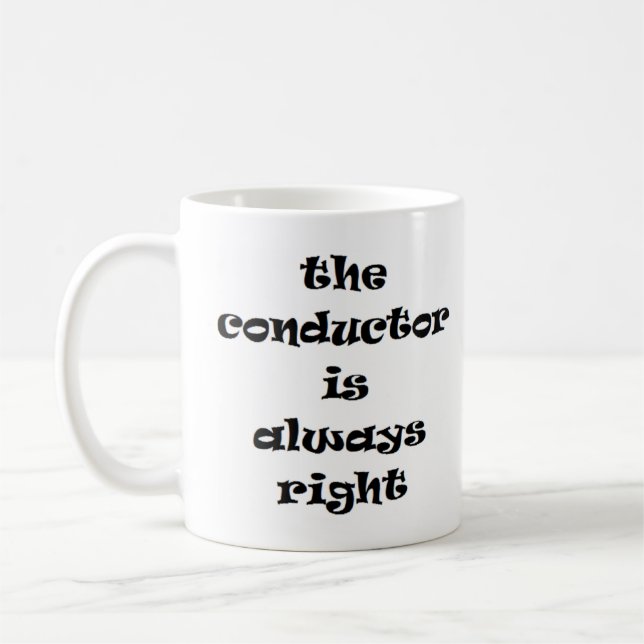 Caneca De Café maestro está sempre certo (Esquerda)
