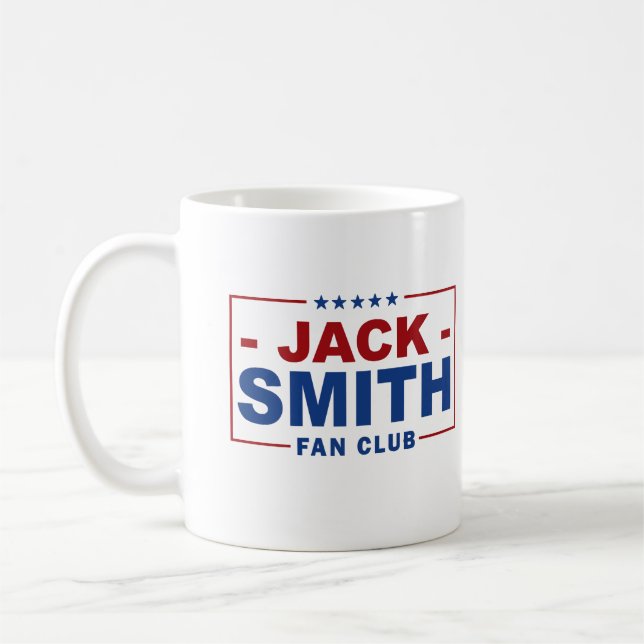 Caneca De Café MAGA: Jack Smith Fan Club (Esquerda)