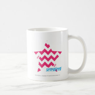 Caneca De Café Magenta 2 do ziguezague