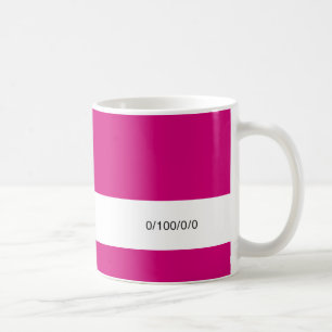 Caneca De Café Magenta de CMYK