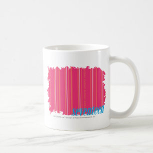 Caneca De Café Magenta fina 2 das listras