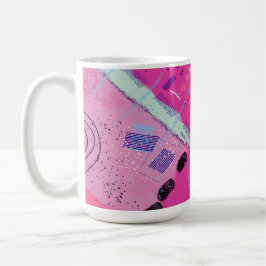 Caneca De Café Magenta Joy