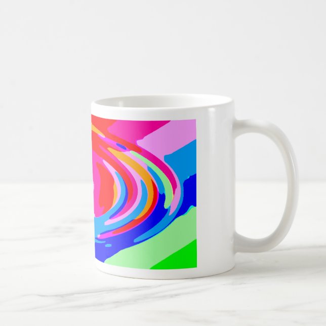 Caneca De Café Magia arco-íris (Direita)