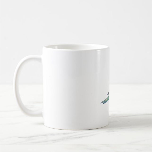 Caneca De Café Magia Budgerigar (Esquerda)