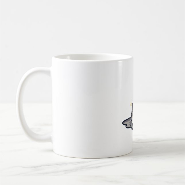 Caneca De Café Magia Cockatiel (Esquerda)