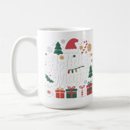 Caneca De Café Magia de Feriado