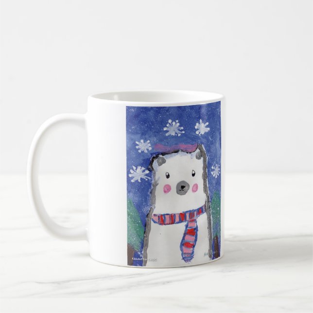 Caneca De Café Magia de Feriado - Arte Infantil para CHOC (Esquerda)