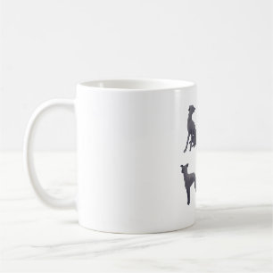 Caneca De Café Magia de galgos italianos
