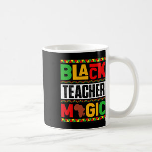 Caneca De Café Magia de Professores Negros História Afro-American