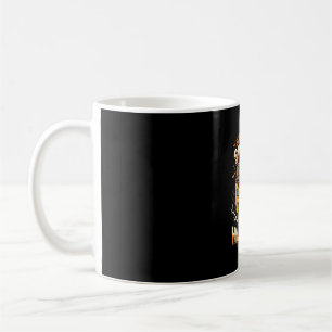 Caneca De Café Magia do Feitiço da Meia-Noite de Halloween