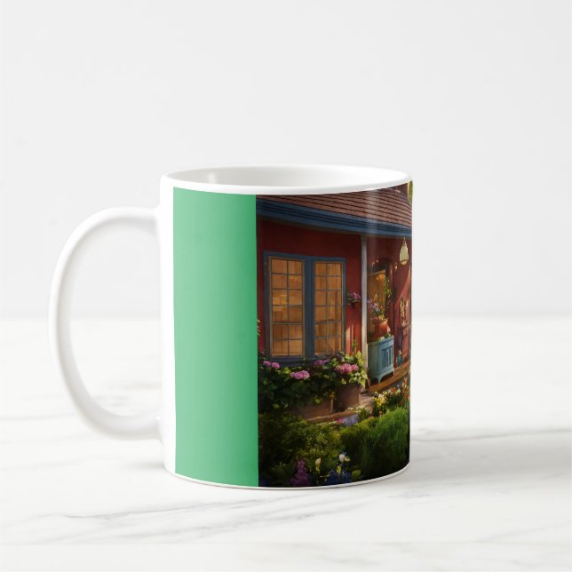 Caneca De Café "Magia do Jardim: Mary Poppins Inspirou Mug" (Esquerda)