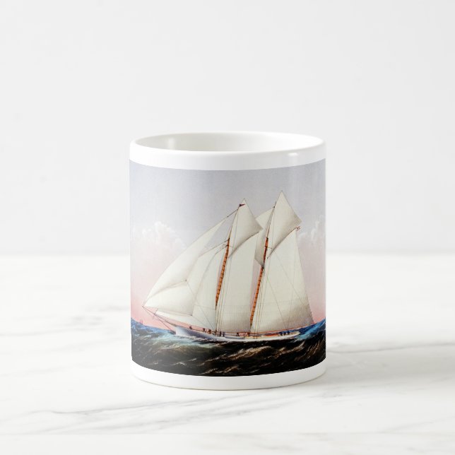 Caneca De Café Magia, iate de esquiador (Centro)