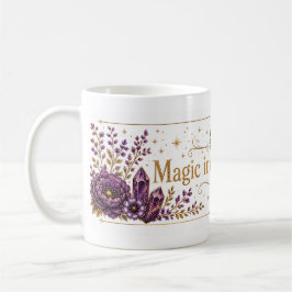 Caneca De Café Magia no Cotidiano (Branco)
