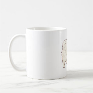 Caneca De Café Magia Pomeraniana Branca