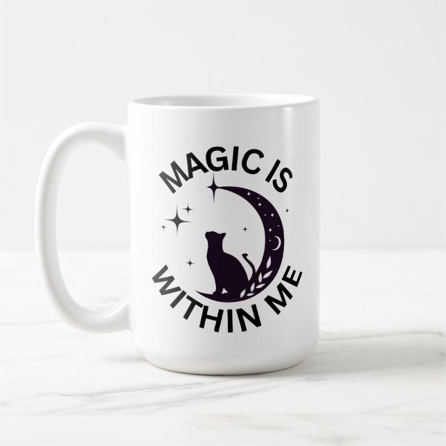 Caneca De Café Magic is Within Me (Esquerda)