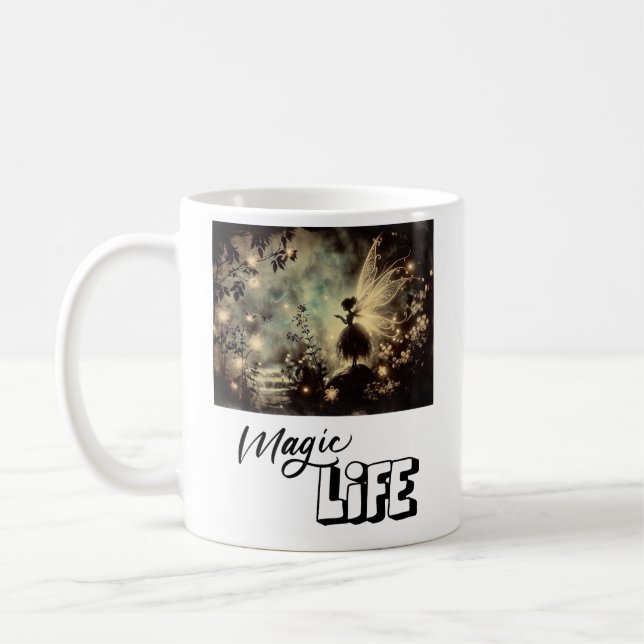 Caneca De Café Magic Life (Esquerda)