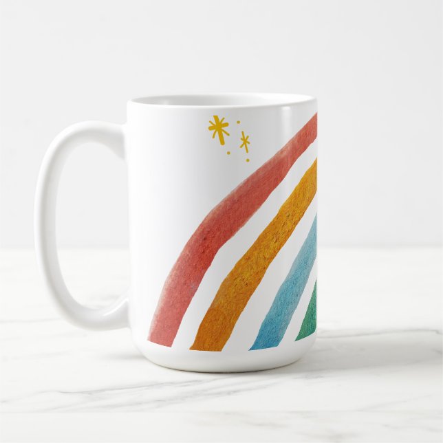 Caneca De Café Magic Rainbow (Esquerda)