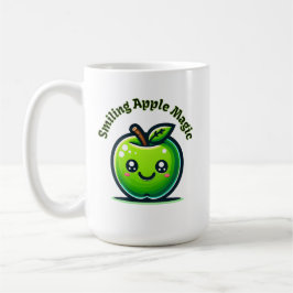 Caneca De Café Mágica Apple Sorridente