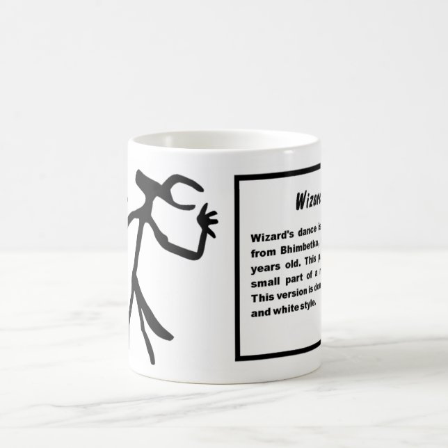 Caneca De Café Mágica de dança de feiticeiros (Centro)