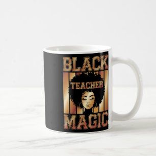 Caneca De Café Mágica de Professores Negros Mês da História Negra