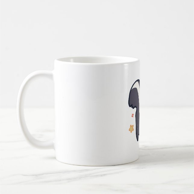 Caneca De Café Mágica do gambá (Esquerda)