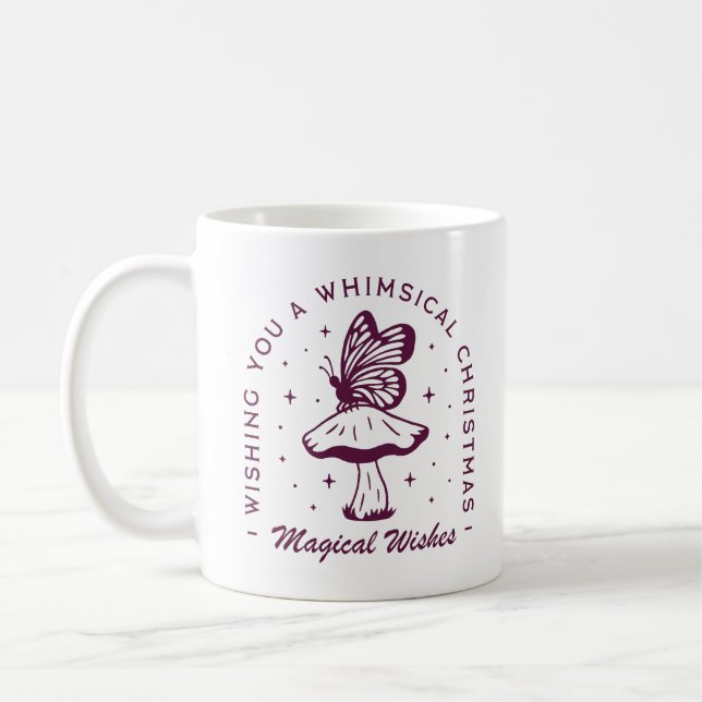 Caneca De Café Mágica, mágica, feiticeira roxa (Esquerda)