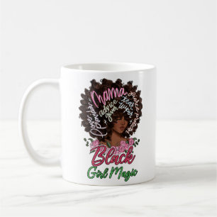 Caneca De Café Mágica Menina Negra