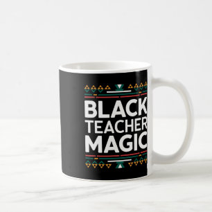 Caneca De Café Mágica Professora Negra Mês da História Afro-Ameri