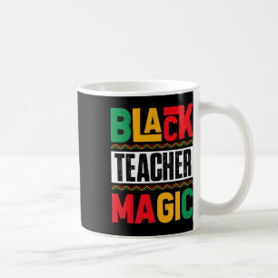 Caneca De Café Mágica Professora Negra Mês da História Negra Prof