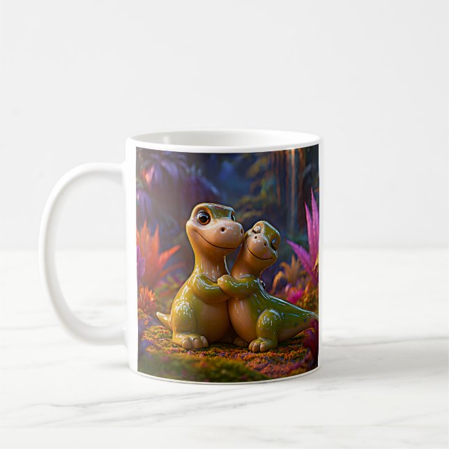 Caneca De Café Magical Forest Dino Hug (Esquerda)