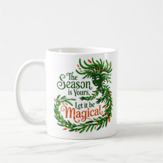 Caneca De Café Magical Forest Queen Cozy Christmas Drinkware gift