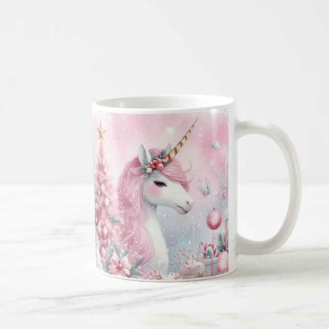 Caneca De Café Magical Unicorn Mug - Whimsical Drinkware for Unic (Direita)