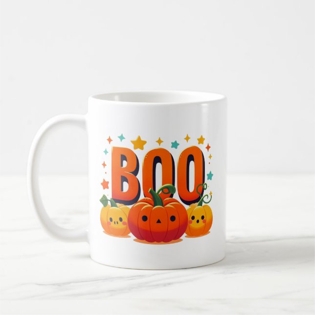 Caneca De Café Mágicas de Dia das Bruxas (Esquerda)
