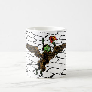 Caneca De Café Mágico de Oz Vintage, Macaco Voador Malvado