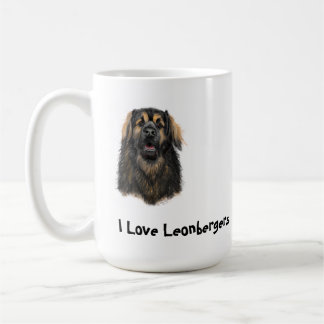 Caneca De Café Magnésio do café de Leonberger