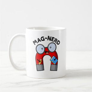 Caneca De Café Magnética do Nerd Funny do nerd Mag