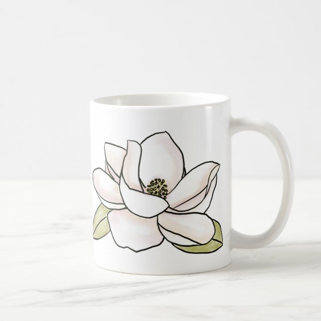 Caneca De Café Magnolia (Direita)