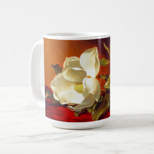 Caneca De Café Magnolia em Red Velvet Martin Johnson Heade