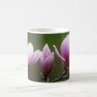 Caneca De Café Magnólias cor-de-rosa