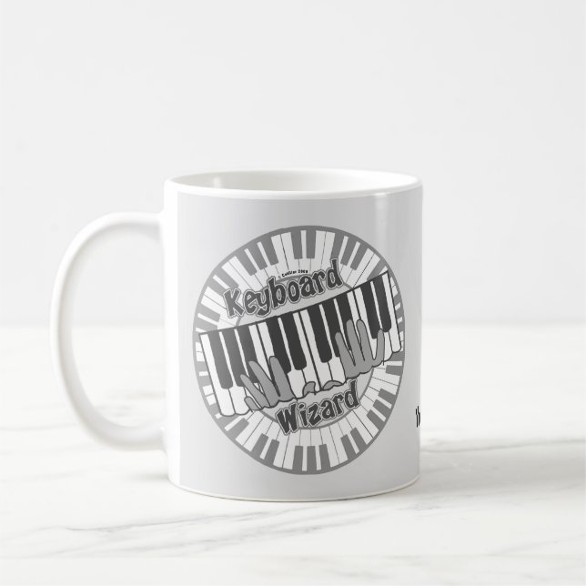 Caneca De Café Mago do Teclado (Esquerda)