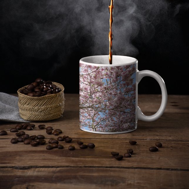 Caneca De Café Magolia em abril (Criador carregado)
