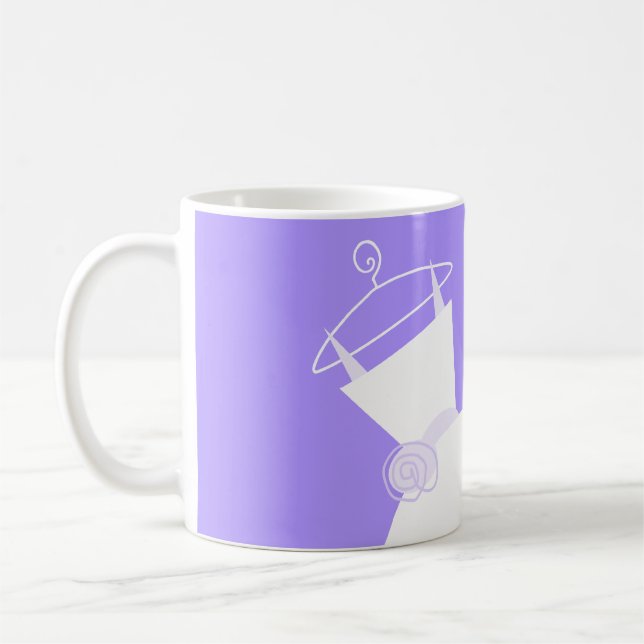 Caneca De Café Mágula Roxo de Casamento (Esquerda)