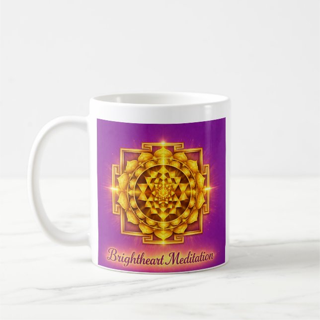 Caneca De Café Maha Sri Yantra mug (Esquerda)