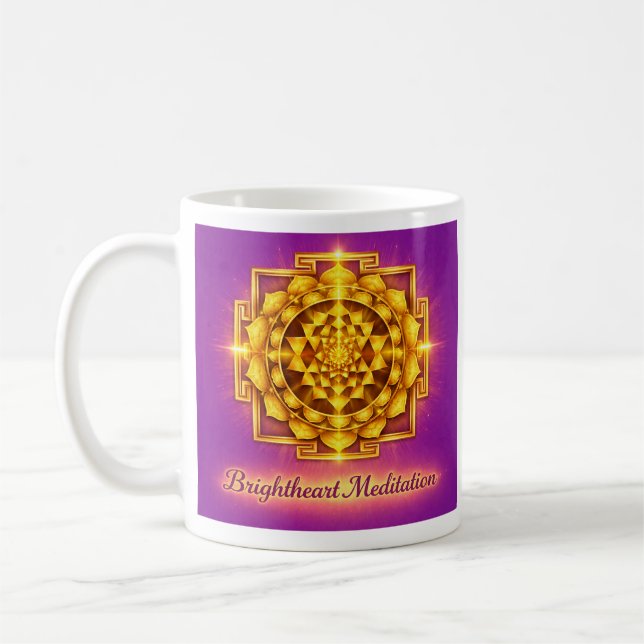 Caneca De Café Maha Sri Yantra mug (Esquerda)